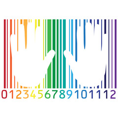 BARCODE COLOR HANDS