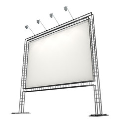 blank banner on truss system