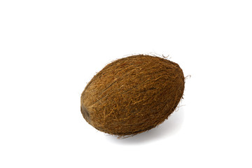 coconut isolated on white