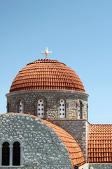 monastry at the island of kalymnos