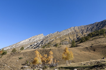 Site of lakes Lestio and Porcierole, France