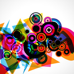 Obraz premium funky background