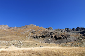 Site of lakes Lestio and Porcierole,France