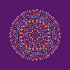 Round Lace Ornament