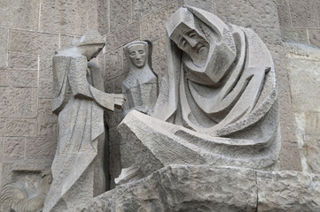Sagrada Familia, Barcelona, Spanien