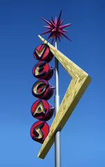 Foto op Plexiglas Retro Las Vegas-bord © JJAVA