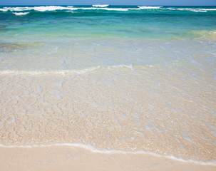 beautiful clean beach