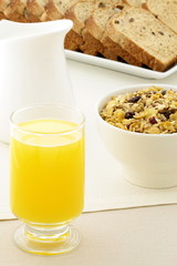 delicious fresh breakfast