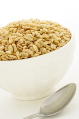 delicious and healthy crisped rice cereal