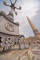 Roma, piazza San Pietro, veduta