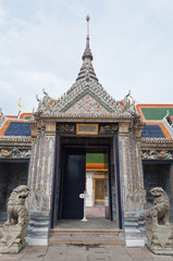 The roof of Wat Phra Kaew Grand Palace Temple
