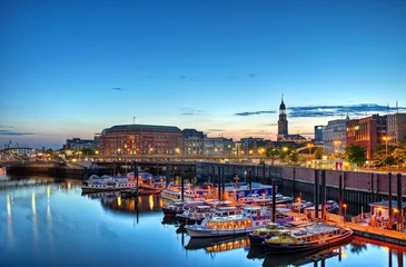 Hamburg Barkassen blauer Himmel © Marco2811