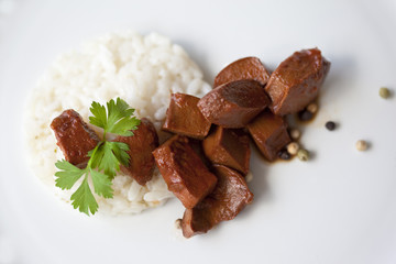 Cuisine, gastronomie, aliment, poisson, seiche, plat