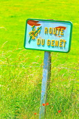 ROUTE DU GENET MONTS LYONNAIS