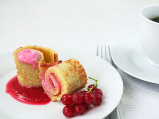 Johannisbeer Pfannkuchen