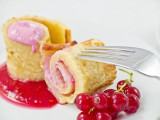 Johannisbeer Pfannkuchen