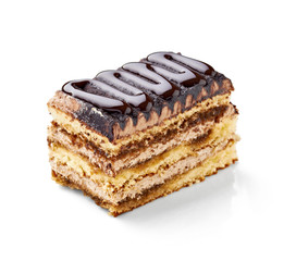 chocolate syrup and  cake sweet dessert food
