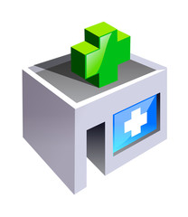 vector icon hospital