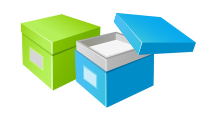 vector icon boxes
