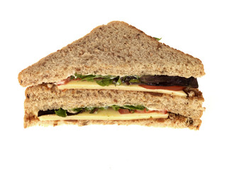 Cheese and Salad Sandwich