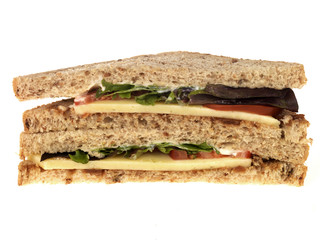 Cheese and Salad Sandwich