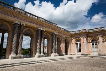 Le Grand Trianon in the park of Versailles Palace