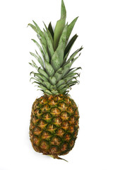 Fototapeta premium ananas_sfondo bianco