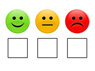 Smiley vote boxes