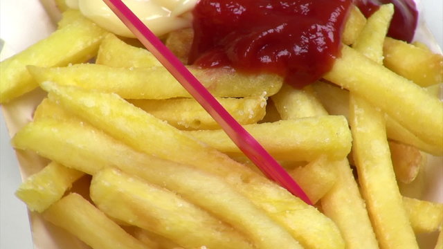 Pommes ausgezoomt
