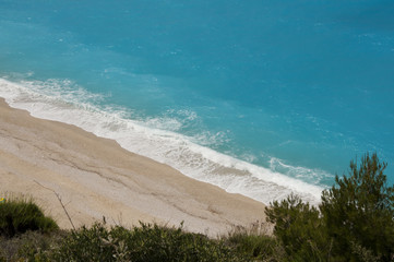 Mylos beach on Lefkada