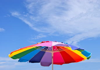 Parasol arc en ciel