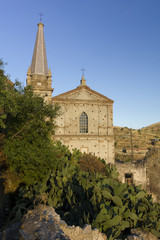 Fototapeta na wymiar Kościół w Pentidattilo