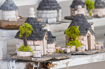 Alberobello souvenirs.