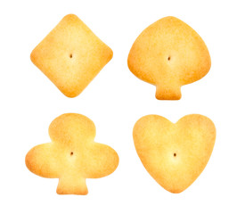 card suit cookie