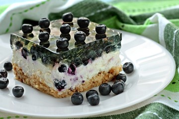 Cheesecake with jelly