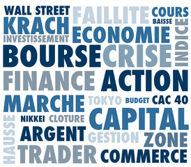 mots, businness, bourse