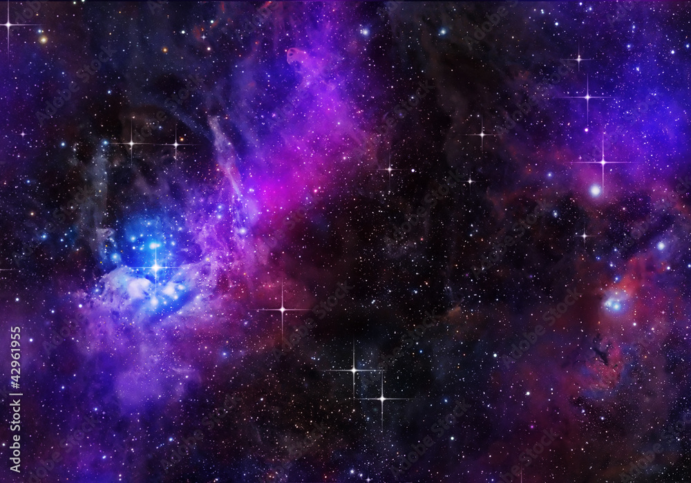 Poster deep or outer space