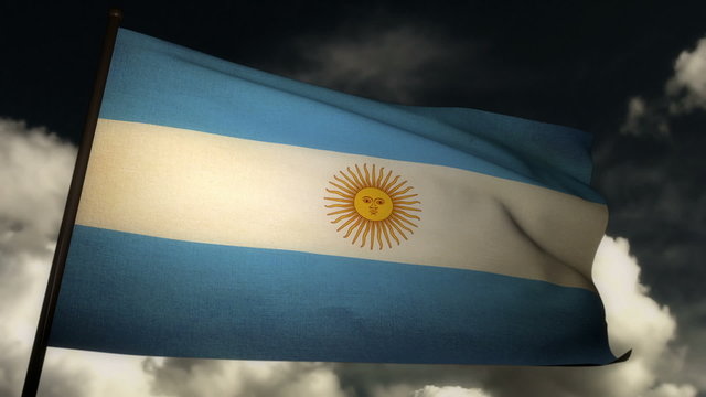 Flag Argentina 02
