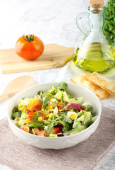 Bowl of mixed salad