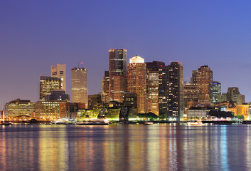 Fototapeta na wymiar Boston city
