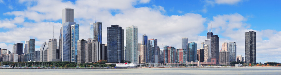 Fototapeta premium Panorama panoramę miasta Chicago