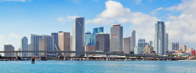Fototapeta premium Miami skyscrapers
