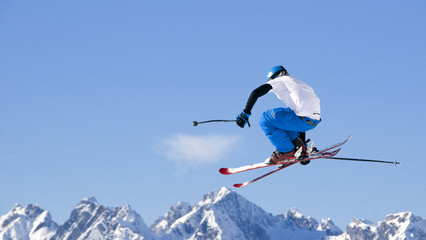 Fototapeta Skisprung obraz