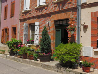 Village de Cintegabelle ; Haute-Garonne Ariège ; Midi-Pyrénnées