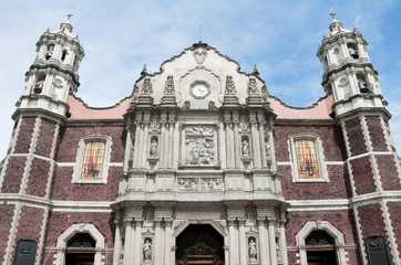 Fototapeta premium Santuario Nuestra Señora de Guadalupe, México DF