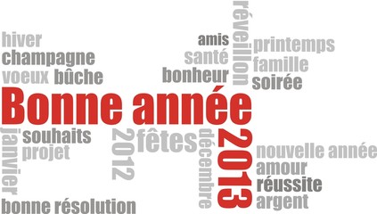 fond bonne année 2013