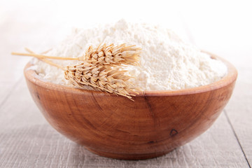 bowl of flour