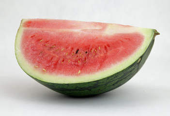 Wassermelon geteilt