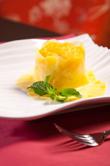 Fresh Pineapple dessert