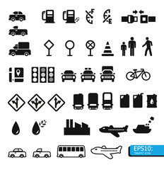 traffic icons